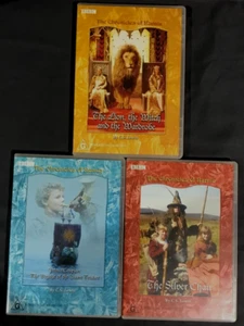 BBC The Chronicles Of Narnia Prince Caspian, silver chair, the lion witch DVD - Picture 1 of 3