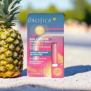 Pacifica Sun Lipcare Mineral Piña Tinte Bálsamo Labial Libre SPF 15 - Imagen 1 de 2