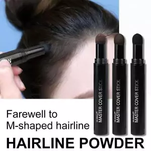 Natural Hairline Shadow Powder Waterproof Hairline Filling Contouring Concealer- - Picture 1 of 27