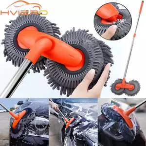 Car Cleaning Wash Multipurpose Kit Microfiber Brush Mop Sponge Wipe Auto Home - Picture 1 of 13