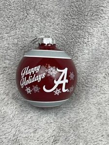 Universidad de Alabama, marea carmesí adorno de Navidad - Imagen 1 de 4