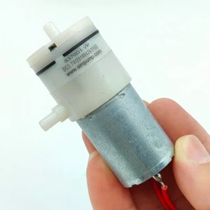 DC 3V 3,7V Mała Mini 370 Próżniowa pompa tlenowa powietrza Pompa ssąca ujemne ciśnienie - Zdjęcie 1 z 9