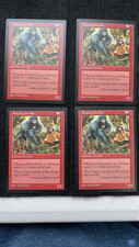Raging Gorilla X4 Visions LP MTG Magic the Gathering Cards Playset