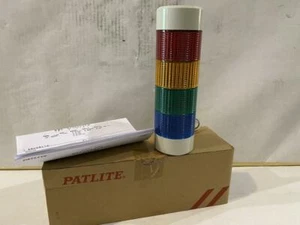 PATLITE WALL MOUNT SIGNAL TOWER # WM-T 24V. AC/DC IP54 RATING 1 NEW! - Picture 1 of 7