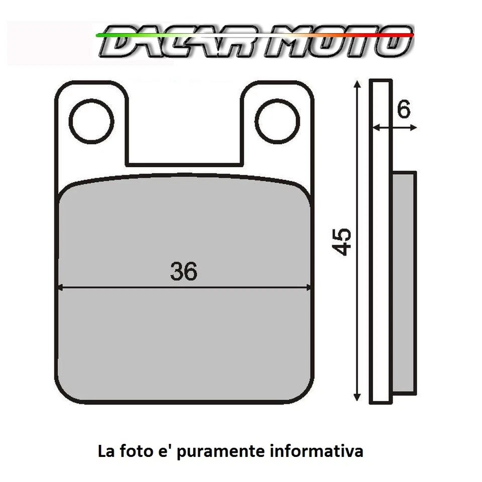 Coppia pastiglie freno ANTERIORE BETA SUPERTRIAL 50 50  1992 > RMS 225100080 - Изображение 1 из 1