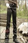 1/6 1/4 Puyoo 1/3 IP UncleHID BJD Doll Clothes Black Satin Long Pants Trousers