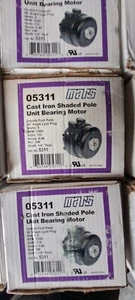 MARS Part#05311 NEW Cast iron shaded pole unit bearing motor - Picture 1 of 2