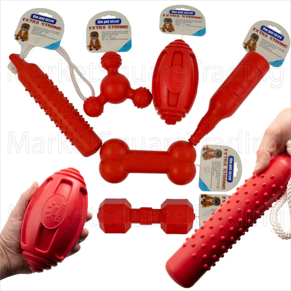 Strong Dog Toys Extra Strong TPR Tough Rubber Toys None Toxic Floats - Image 1 of 1
