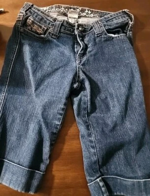 Pantalones cortos Bremuda Industr algodón denim talla 9 Foto 1 de 4