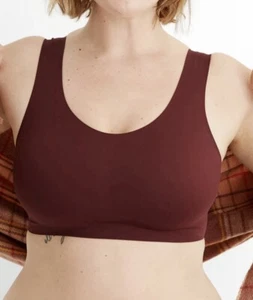 Aerie Bra Womens XS Real Me Wireless Seamless Burgundy NWT - Picture 1 of 9