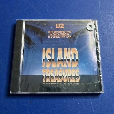 U2 - ISLAND TREASURES 3 TRACK CD SINGLE. Promo, 1990. NEW & SEALED. - Image 1 of 4