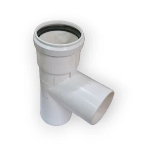 RACCORD EN T MF EN PPS PPH Ø 60 mm POUR ÉVACUATION DES FUMÉES DE CHAUDIÈRE À CON - Picture 1 of 1