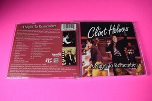 CD - CLINT HOLMES - A NIGHT TO REMEMBER - Picture 1 of 2