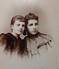 1890'S Cabinet Card Sisters ,Caddy,Johnstown, Pa