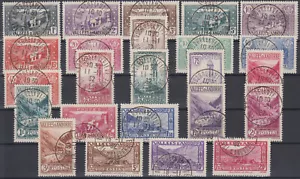 ANDORRA FRANCESA º 24/47 - AÑO 1932 - SERIE COMPLETA 24 VALORES - Foto 1 di 1