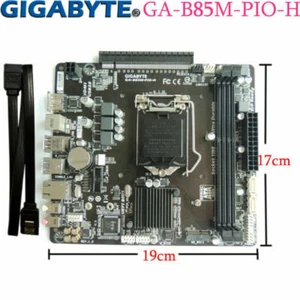 Gigabyte GA-B85M-PIO-H Motherboard Intel B85 LGA 1150 MINI-ITX M.2 2 x DDR3 DVI - Bild 1 von 4