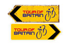 TOUR OF BRITAIN CYCLING Tourist Style Metal Retro Road Sign Man Cave Garage Sign