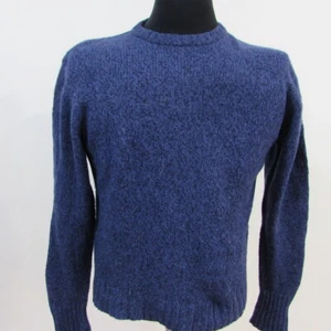 Woolrich men's Wool Blend Crew Neck Jumper Chest 40/42 M UK Sku 7124 - Picture 1 of 13