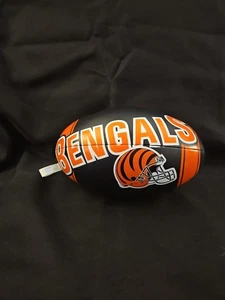 Vintage NFL Cincinatti Bengals Licensed Polyester Football YEAR 2000 (BALL SOFT) - Picture 1 of 19