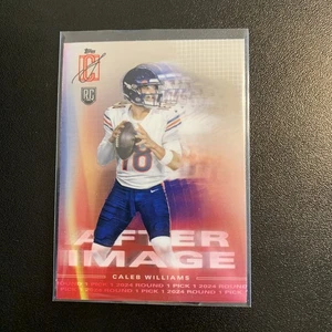 Tarjeta de novato 2025 Topps Signature Class Caleb Williams After Image #AI-6 Bears - Imagen 1 de 2