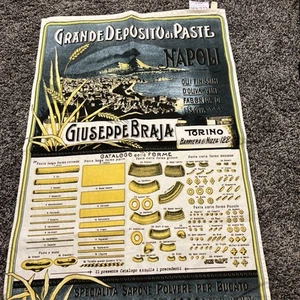 Italy Pasta Shape Cotton Kitchen Hand Tea Towel 22x34 New - Picture 1 of 10