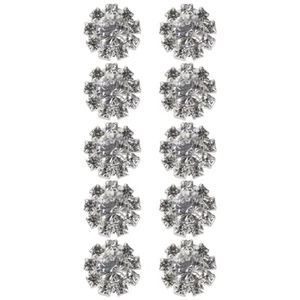 10pcs Flower Sewing Buttons Embellishment Crafts - Picture 1 of 7