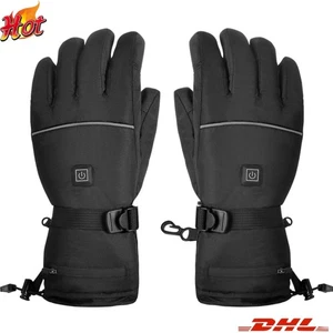 Beheizte Handschuhe Herren Damen Beheizbare Handschuhe Elektrisch Heizhandschuhe - Bild 1 von 10
