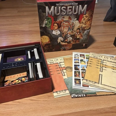 MUSEUM Board Game by Eric Dubus & Olivier Melison HOLY GRAIL GAMES 2018 - Image 1 of 4