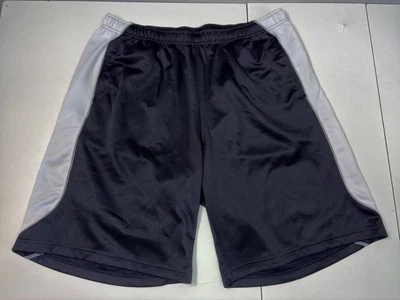 Puma USP Dry Shorts Size XL Polyester Black /  White  Side Stripes Men's FLAW - Image 1 of 4