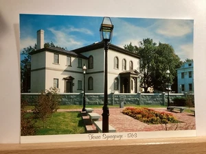 Touro Synagoge, Touro Street: Newport, RI - Vintage Postkarte - Bild 1 von 3