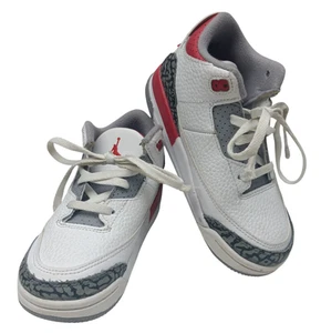 Nike Air Jordan 3 Retro "Cardinal Red" Jungen Sneaker Schuhe DM0968-160 / Größe 10C - Bild 1 von 10
