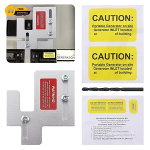 Generator Interlock Kit For Eaton Cutler Hammer BR & CH Series 150 200 Amp Panel - Picture 1 of 9