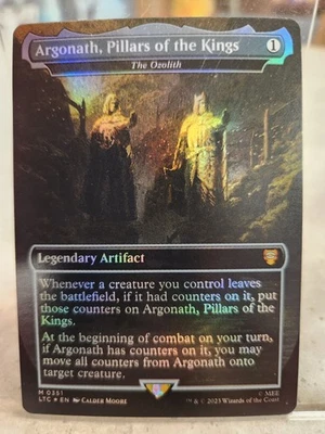 MTG Argonath, Pillars of the Kings The Ozolith NM Foil 0351 Extended Art LTC NM - Image 1 of 4
