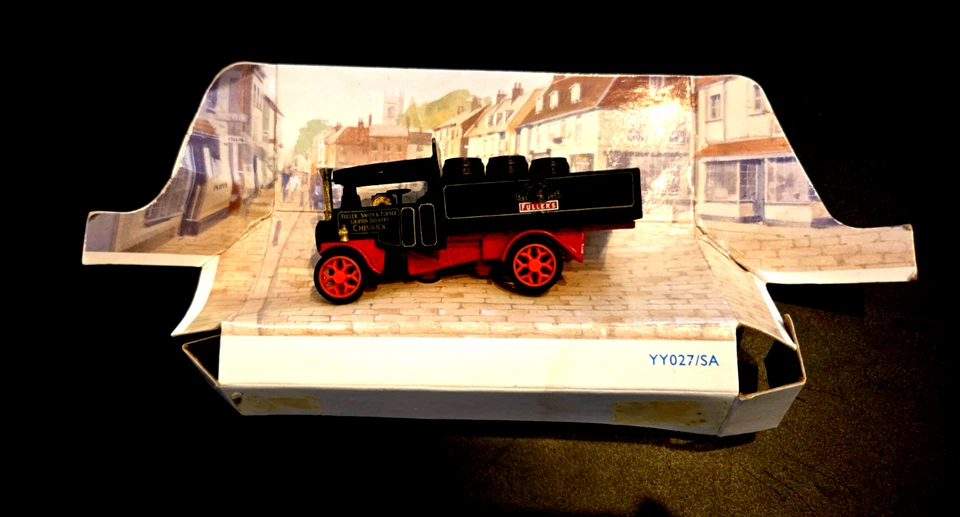 MATCHBOX MODELS OF YESTERYEAR 1922 FODEN STEAM WAGON FULLERS BREWERY 1/72 YY027 - Image 1 of 4