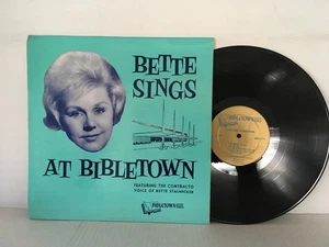Bette Stalnecker - Bette Sings At Bibletown - Bibletown Records 12" Vinyl LP - Picture 1 of 2
