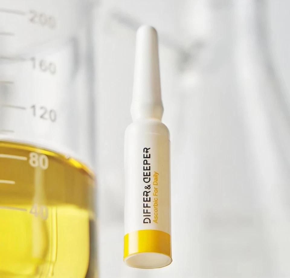 Pure Vitamin C 20% Ampoule DIFFER&DEEPER  2ml x 7ea- K-Beauty, UK stock - Image 1 of 4