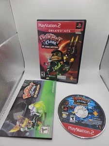 Ratchet & Clank: Up Your Arsenal Greatest Hits (Sony PlayStation 2, 2005) Works - Picture 1 of 4