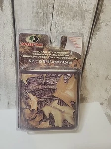 Mossy Oak Camouflage Peel & Stick Border Wall Room 5” X 15’  NEW SEALED - Picture 1 of 2
