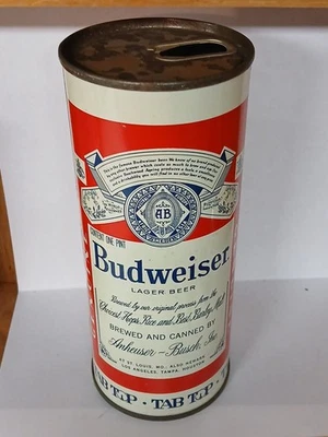 5 City Budweiser Juice Top Can Brewed & Canned at St. Louis Mo. TAB TOP - Image 1 of 4
