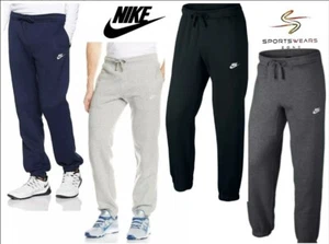 Nike Men's Tracksuit Club Fleece Joggers Bottoms Track Sweat Jogging Pants - Picture 1 of 43