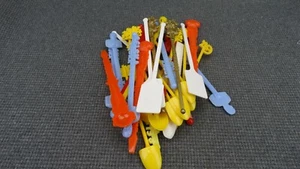 B2 Mixed Lot of 33 Liquor Advertising Swizzle Sticks for Bar Drinks 6" long - Picture 1 of 4
