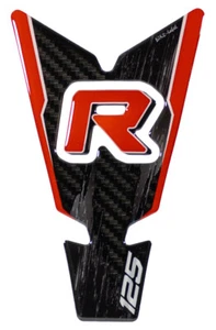 Almohadilla de depósito pegatina de moto protector de depósito rojo compatible para moto Honda CB125R - Imagen 1 de 5
