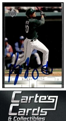 Bobby Smith 2002 Upper Deck #568 Tampa Bay Devil Rays TTM/IP Signed Autographed - Image 1 of 2