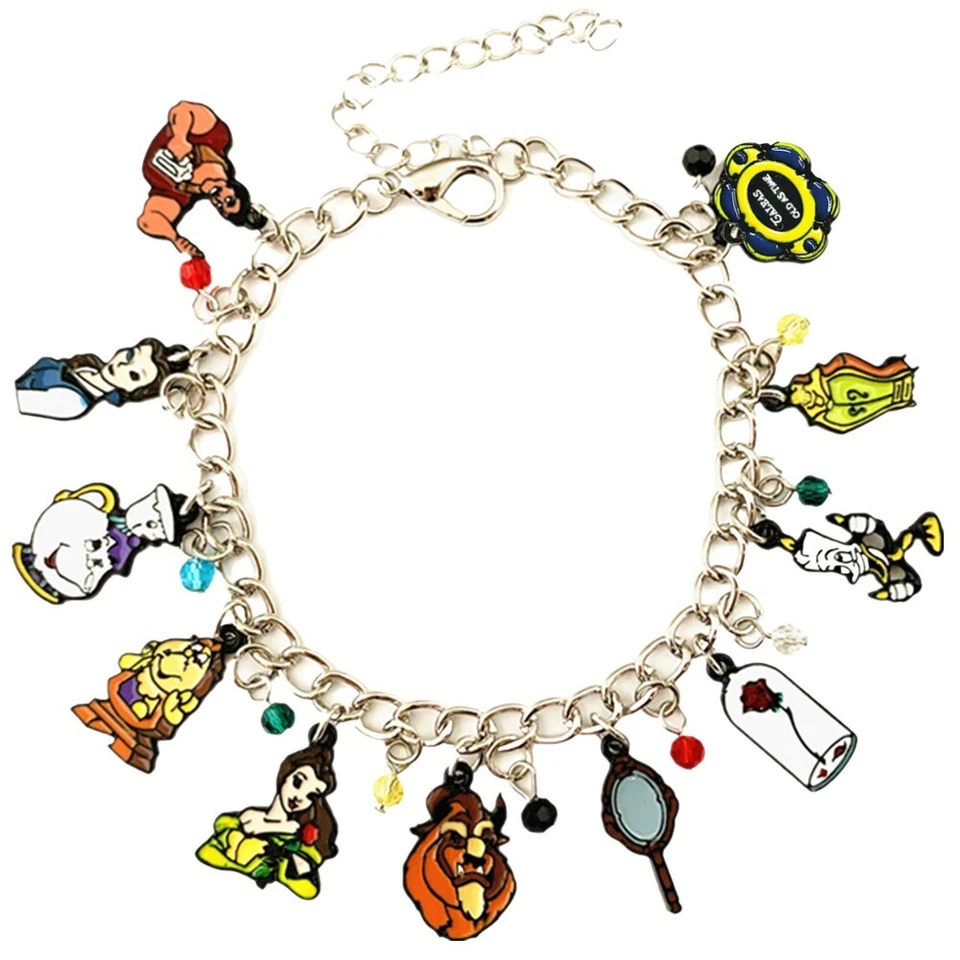 Pulsera Disney La Bella y la Bestia Color Dije Foto 1 de 1