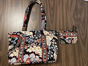Vera Bradley Versailles Little Betsy Geldbörse & Portemonnaie Kombination - Druck im Ruhestand - Bild 1 von 14