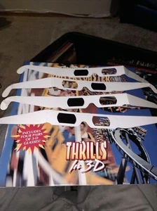 America's Greatest Roller Coaster Thrills vol.1 (in 3-D) 1994 ID2301GH Laserdisc - Picture 1 of 4