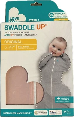 NEW! Pink Swaddle Up Love to Dream Original Newborn 5-8.5 lb Stage 1 Swaddling - Image 1 of 2