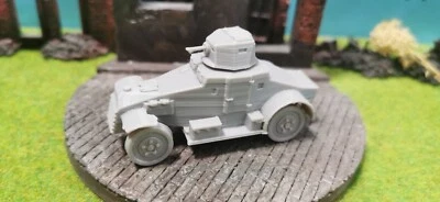 White Laffly AMD 80 Veicolo Corazzato Francese WW2 Kit 1/87 1/72 - Immagine 1 di 3