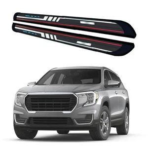 2Pcs Running Boards Side Steps Fits For GMC TERRAIN 2018-2024 Step Bars - Picture 1 of 9