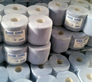 24 Puresoft Centrefeed Kitchen Roll Embossed 2 Ply Blue Cleaning Wipe Paper - Picture 1 of 3